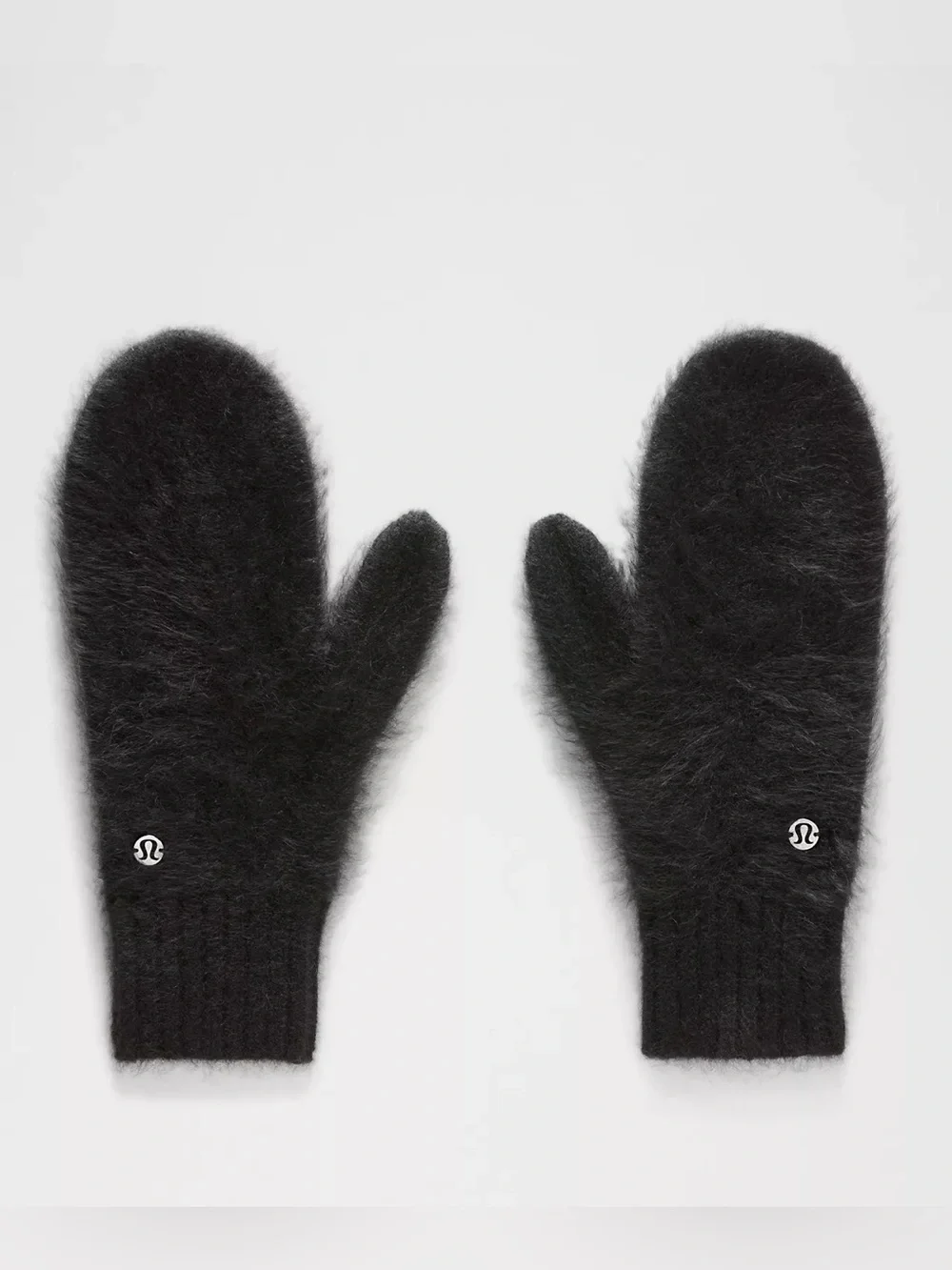 NWT Lululemon Fuzzy Cashmere Mittens Black